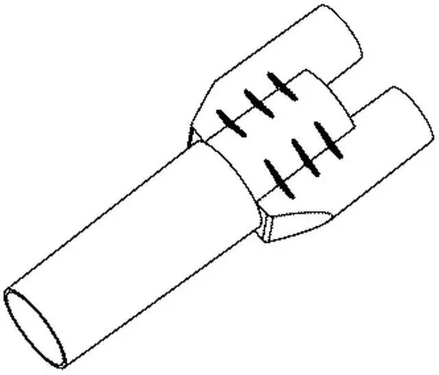 Main image of MCD63147101 Washer Pedestal Drain Hose Connector Genuine Original Equipment Manufacturer (OEM) Part
