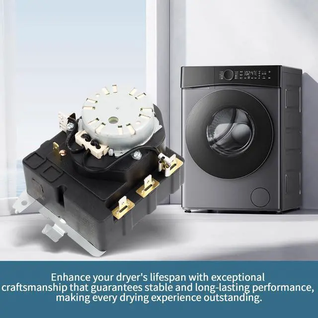 Alt view image 3 of 7 - TMD1EM35 WE04X25280 Dryer Timer, for GE GTD33EASK0WW GTX22EASK0WW etc. | 234D2377P005 Compatible with GTX33EASK0WW HTX21EASK0WW Dryer Timer etc. OEM