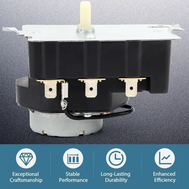 Alt view image 4 of 7 - TMD1EM35 WE04X25280 Dryer Timer, for GE GTD33EASK0WW GTX22EASK0WW etc. | 234D2377P005 Compatible with GTX33EASK0WW HTX21EASK0WW Dryer Timer etc. OEM