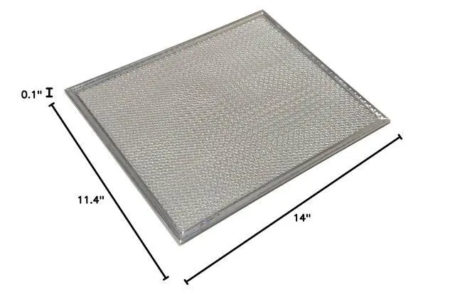 Alt view image 2 of 2 - Cooktop Grease Filter Compatible with Jenn-Air Model Numbers JGD8130ADS, JGD8130ADW, JGD8345ADB, JGD8345ADW, JGD8348ADP