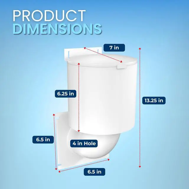 Alt view image 6 of 6 - Dryer Vent Cover 4 inch with UV RESISTANT - Outdoor Dryer Vent Cover Natural Energy Saving, Dryer Vent Seal for Home Exterior