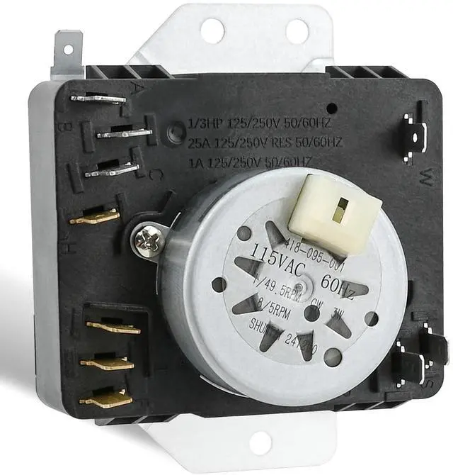 Main image of W10185992 Dryer Timer, Dryer Timer Replacement 418-095-20-b5 Compatible with maytag MEDC465HW0, MGDC465HW0, Etc,whirlpool WGD5000DW2, WGD5000DW3, WED5000DW1, WED4915EW1,Crosley, Dryer etc