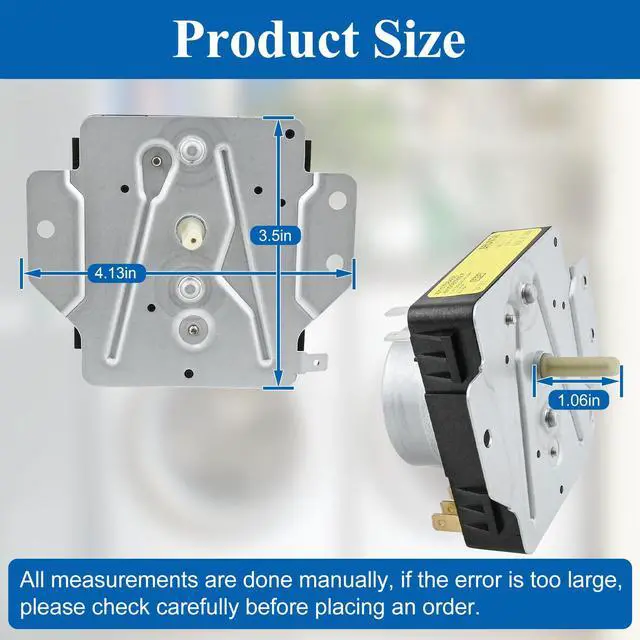 Alt view image 2 of 7 - W10185992 Dryer Timer, Dryer Timer Replacement 418-095-20-b5 Compatible with maytag MEDC465HW0, MGDC465HW0, Etc,whirlpool WGD5000DW2, WGD5000DW3, WED5000DW1, WED4915EW1,Crosley, Dryer etc