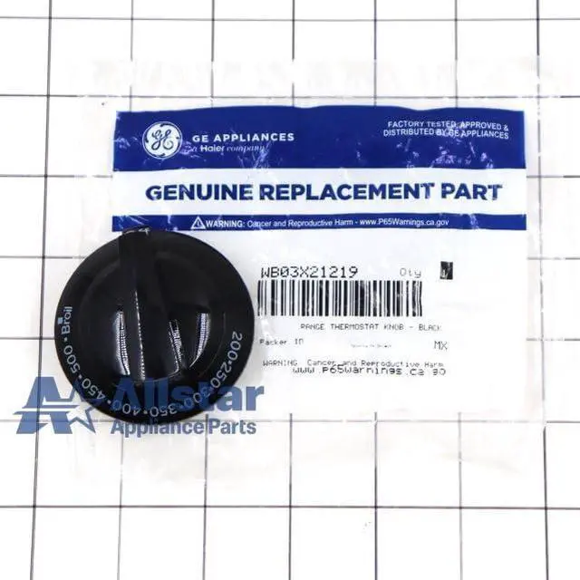 Alt view image 2 of 5 - WB03X21219 Range Thermostat Knob