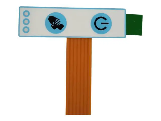 Alt view image 2 of 6 - Two-Button LED Membrane Switch fits Ice-O-Matic Machine 9101394-01 IH9101394-01