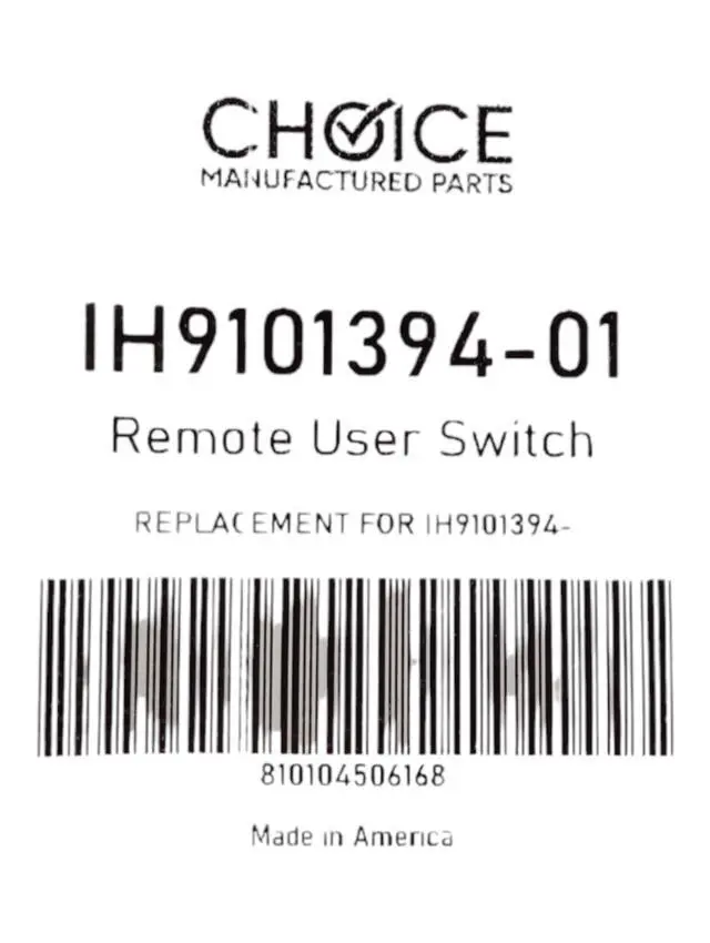 Alt view image 6 of 6 - Two-Button LED Membrane Switch fits Ice-O-Matic Machine 9101394-01 IH9101394-01