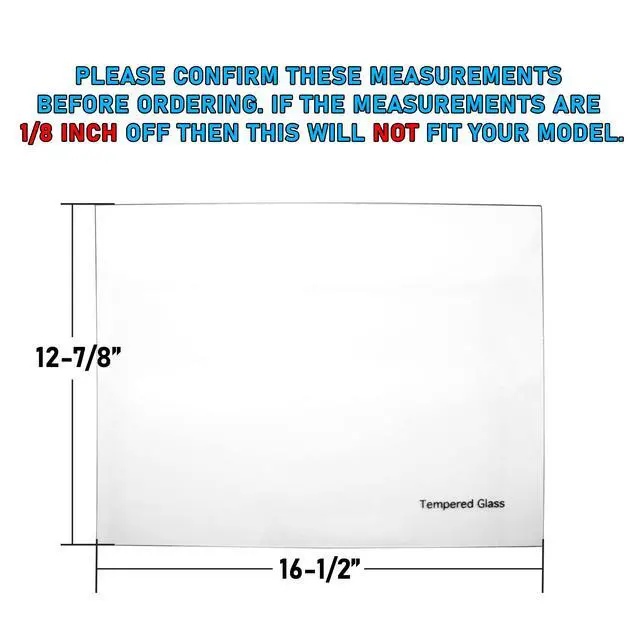 Alt view image 2 of 4 - UPGRADED Appliance W10864399 Crisper Glass Inset Cover Compatible with Frigidaire Refrigerator - Glass only for W10508993