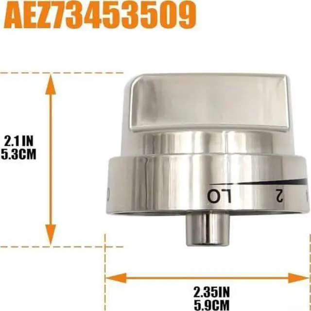 Alt view image 5 of 5 - 1pcs Replacement Stove Knobs For LG Gas Ovens Compatible With Several Models, Constructed From Polybutylene Terephthalate For Durability, Easy To Replace