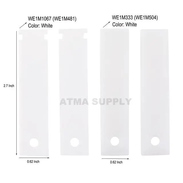 Alt view image 5 of 7 - WE49X20697 Dryer Bearing Kit Compatible with GE Dryer Contains Top Bearing WE3M26 Drum Felt WE9M30 (WE09X20441) Drive Belt WE12M29 Bearing Slides WE1M1067 (WE1M481) Glide Slides WE1M504 (WE1M333)