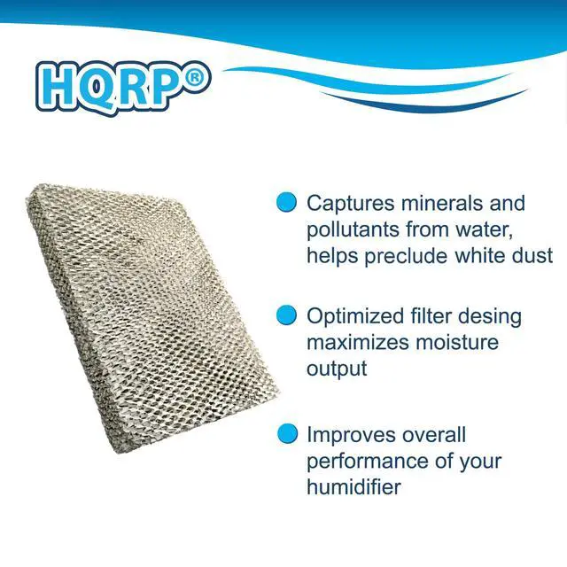 Alt view image 3 of 7 - Water Filter Compatible with Clean Comfort HE12 HE12A HE12M HE12MM Humidifiers, HEP-GA10 Replacement