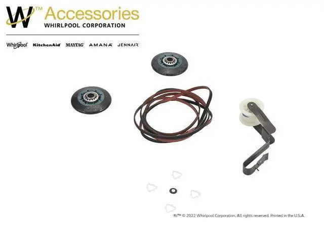 Alt view image 2 of 6 - 4392065RC Genuine OEM Dryer Maintenance Kit, 29-Inch Dryer Repair Kit, Replaces 2014, 80046, 8237