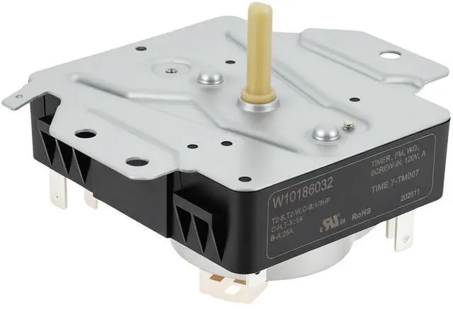 Main image of W10186032 WPW10186032 Dryer Timer Replacement, Genuine OEM Quality, Replaces AP6016544, PS11749835, 2116926, AH3500198, OEM24066178, Fits Whirlpool Kenmore Sears Dryers