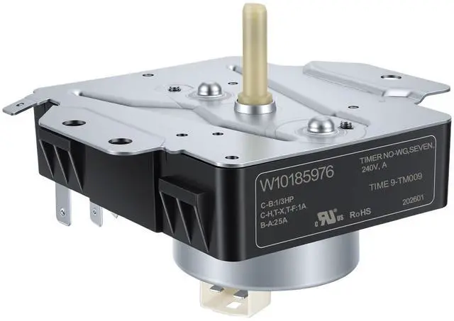 Main image of W10185976 WPW10185976 Dryer Timer Replacement, Genuine OEM Quality, Replaces WPW10185976VP, W10185976D/E, AP6016539, PS11749829, 1481703, EAP11749829, Fits Whirlpool Kenmore Sears Dryers