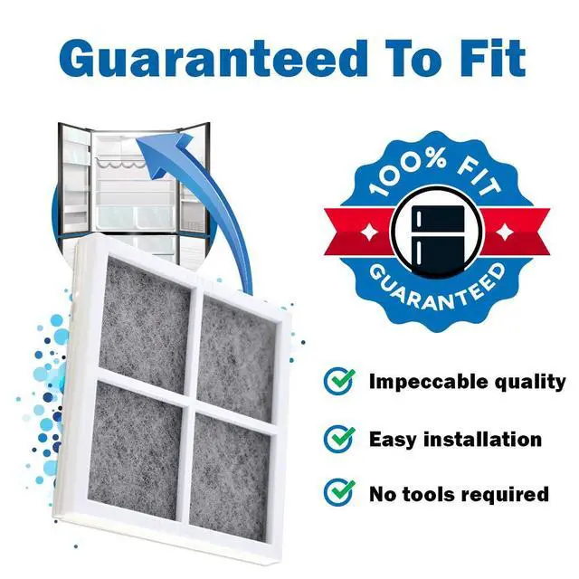 Alt view image 6 of 7 - LT120F Refrigerator Air Filter Replacement for LG LT120F Kenmore Elite 46-9918 469918 9918 Replaces ADQ73214402 ADQ73214403 ADQ73214404-4 Pack (8 Filters)