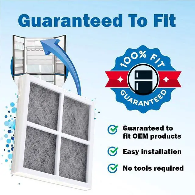 Alt view image 3 of 7 - LT120F Refrigerator Air Filter Replacement for LG LT120F Kenmore Elite 46-9918 469918 9918 Replaces ADQ73214402 ADQ73214403 ADQ73214404-3 Pack (6 Filters)