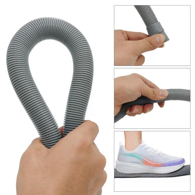 Alt view image 5 of 7 - 10ft Universal Washing Machine Drain Hose Extension Kit | Flexible Universal Washer & Dishwasher Drain Hose Replacement with 1 Extension Adapter,4 Clamps and 1 U-Bend Holder