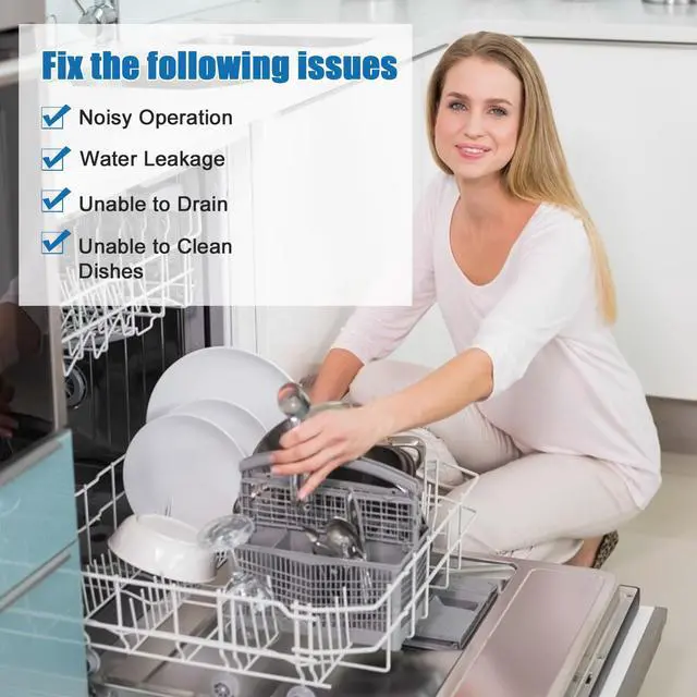 Alt view image 6 of 7 - WD22X27724 WD22X33499 Dishwasher Lower Spray Arm Dishwasher Parts Dishwasher Spray Arm Compatible with GE Dishwasher Replaces AP7014276 WD22X26621 WD22X27724 WD22X10091