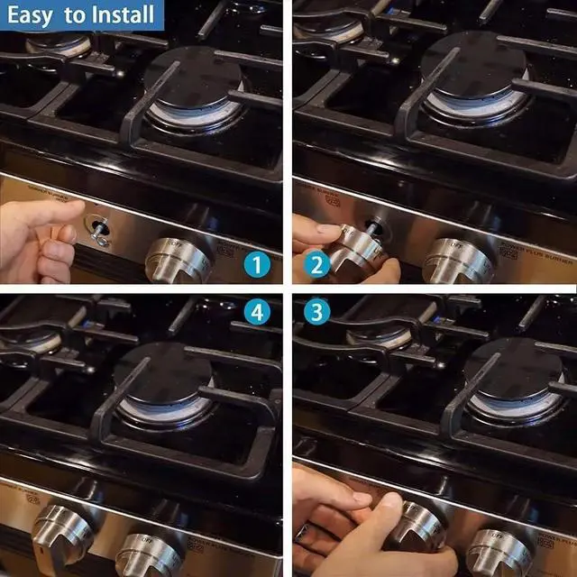 Alt view image 3 of 5 - 1pcs Replacement Stove Knobs For LG Gas Ovens Compatible With Several Models, Constructed From Polybutylene Terephthalate For Durability, Easy To Replace