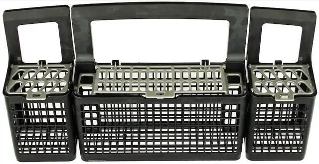 Alt view image 2 of 2 - Replacement WD28X24469 Grey Silverware Basket Assembly For GE Dishwasher
