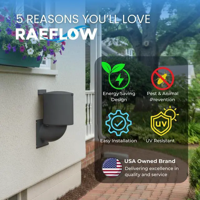Alt view image 4 of 6 - Dryer Vent Cover 4 inch (Gray) with UV RESISTANT - Outdoor Dryer Vent Cover Natural Energy Saving, Dryer Vent Seal for Home Exterior