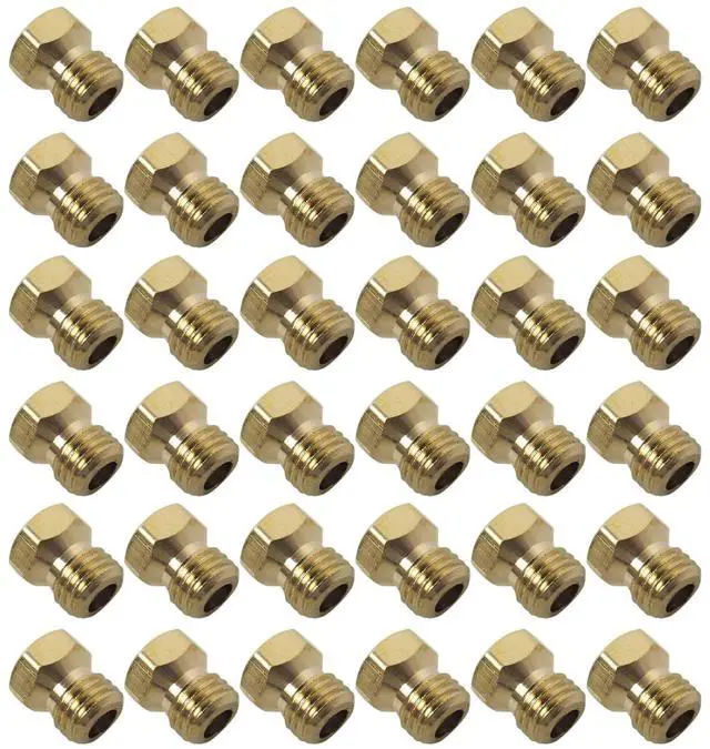Main image of Universal Propane & Natural Gas Conversion Nozzle Set (36 PCS, M6x0.75 Thread) for Gas Ranges and Cooktops, Fits fot Frigidaire/Whirlpool/Samsung Models