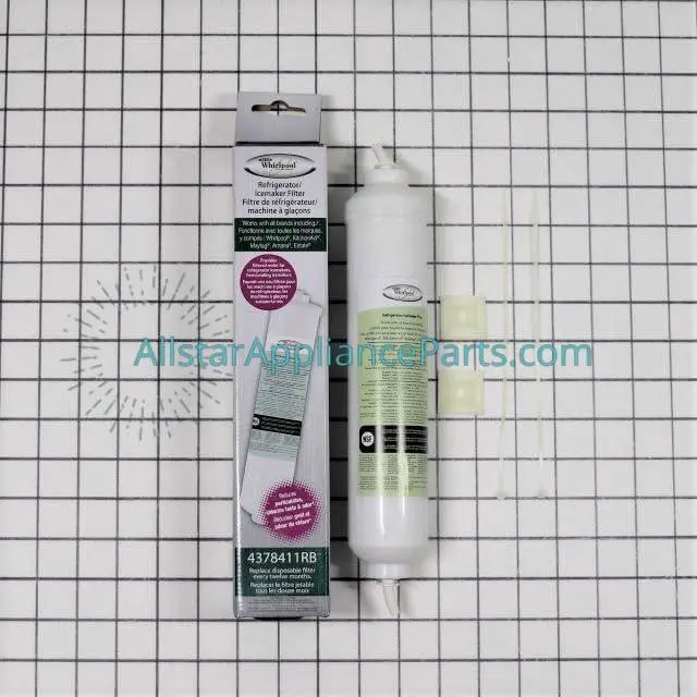 Alt view image 2 of 3 - 4378411RB Refrigerator Universal Ice/Water Filter