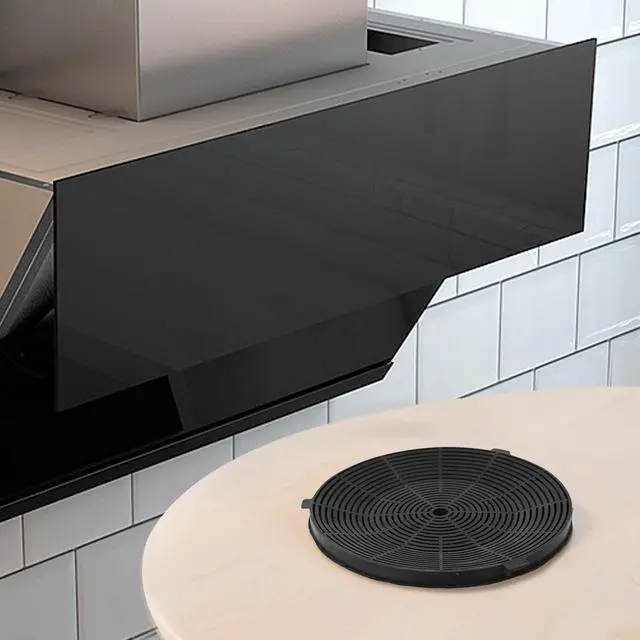 Alt view image 3 of 7 - Activated Carbon Range Hood Filter 175 X 175 X 10 Mm Kitchen Absorbing Replacement Part