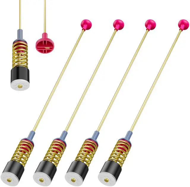 Main image of 4 Pcs DC97-16350U DC97-16350T Suspension Rods for Samsung Washers | Fits WA50R5200AW/US & WA50R5400AV/US. Upgraded set replaces DC97-16350U, 16350T & 16350S. Fixes shaking & UE error codes