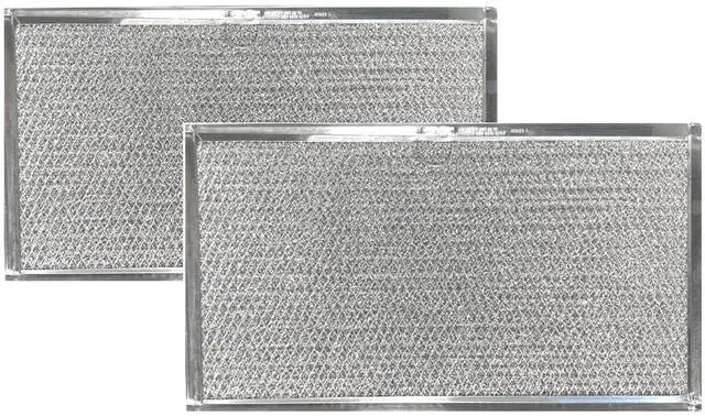 Main image of 8-1/2 Inches X 11-1/4 Inches X 3/32 Inches Range Hood Aluminum Mesh Grease Vent Filter 2-Pack
