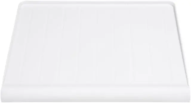 Main image of WR32X10398 Crisper Pan Cover Compatible with GE Hotpoint RCA Refrigerators that are 14cf 15cf 17cf WR32X1094 PS890565 AP3426095 Vegetable Crisper Drawer Cover Replacement Only White