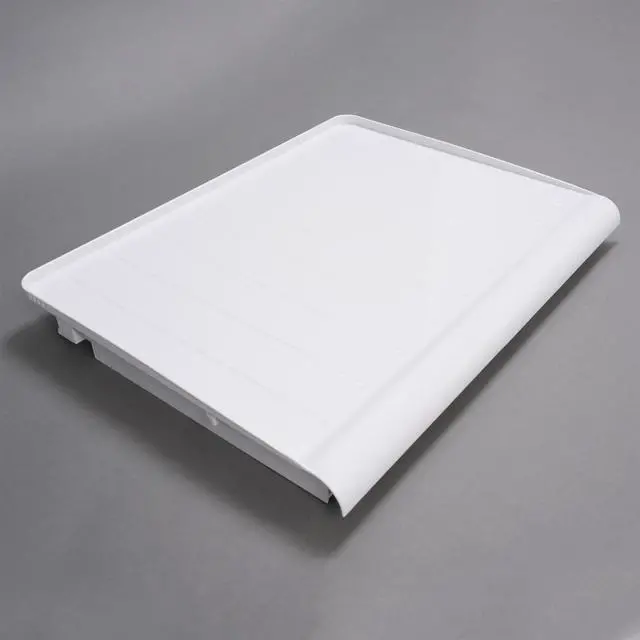 Alt view image 6 of 7 - WR32X10398 Crisper Pan Cover Compatible with GE Hotpoint RCA Refrigerators that are 14cf 15cf 17cf WR32X1094 PS890565 AP3426095 Vegetable Crisper Drawer Cover Replacement Only White