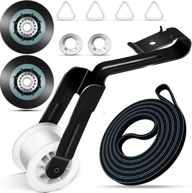 Main image of 4392065RC Dryer Repair Kit Including 691366 Idler Pulley, 341241 Dryer Belt | 4392065RC Dryer Parts for Whirlpool Kenmore Roper Maytag Sears Amana Dryer