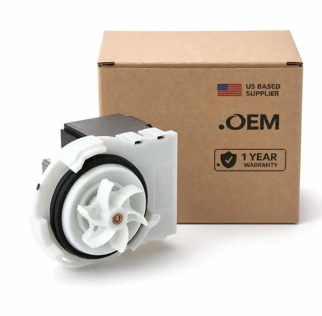 Main image of WD19X25461 WD19X26143 Drain Pump Assembly Compatible With GE Dishwasher | Replaces 4960353 AP6973150 PS12730507 EAP12730507 PD00062533