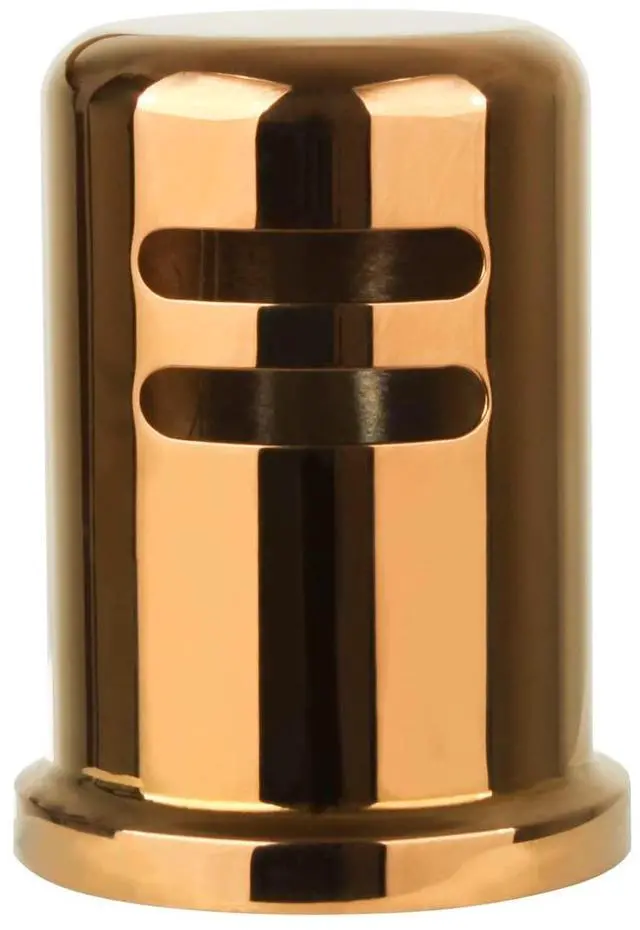 Main image of Rose Gold Finish Kitchen Dishwasher Air Gap Cap, copper Air Gap Cover
