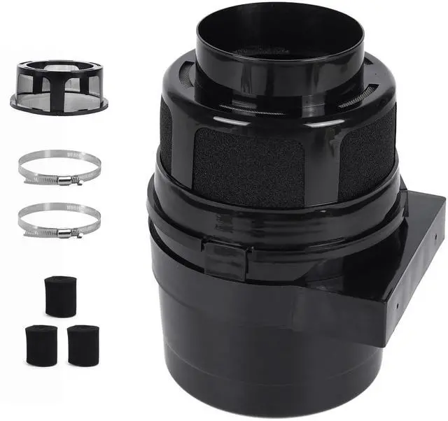 Main image of Upgraded Version - 3 IN 1 Indoor Dryer Vent Kit with Lint Trap Dryer Lint Catcher Water Filter Bucket for Electric Dryer (Black Dryer Vent Bucket without Hose)