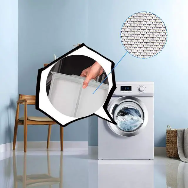 Alt view image 6 of 7 - DC97-16742A Dryer Lint Trap Filter Replacement for Samsung Dryer with Flap Upgraded Stainless Steel Screen, Replaces AP5306681 PS4221839 DC61-03048A DV45H7000EW/A2 DV48H7400EW/A2 by