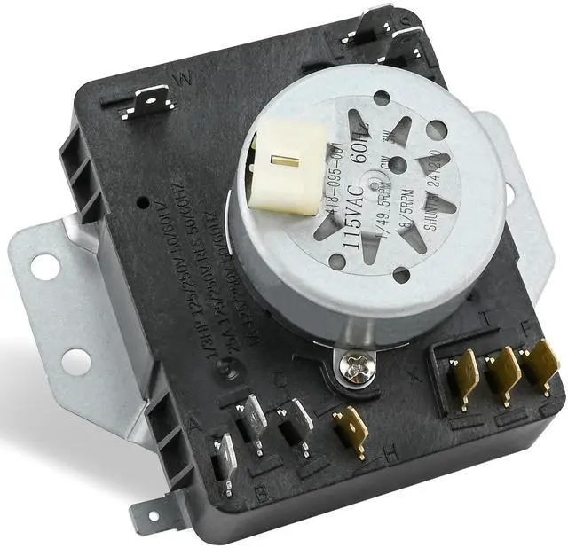 Main image of Upgraded W10185981 Dryer Timer Compatible with Whirlpool 7MWGD1730JQ0, 7MWG66705WM1, 7MWGD1930JM0 Timer, Maytag MGDC215EW2, Crosley, Kenmore, Dryer etc, Replacement for 418-095-20-B5, WPW10185981