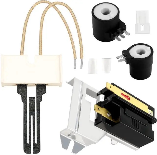 Main image of Dryer Repair Kit Contains 279311 Igniter 279834 Gas Valve Coil 338906 Flame Sensor Fit for Kenmore Whirlpool Maytag Gas Dryers