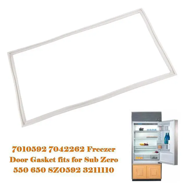 Alt view image 2 of 7 - 7010592 7042262 Freezer Door Gasket fits for Sub Zero 550 650 650-2, 650-3, 650RG SZO592 3211110