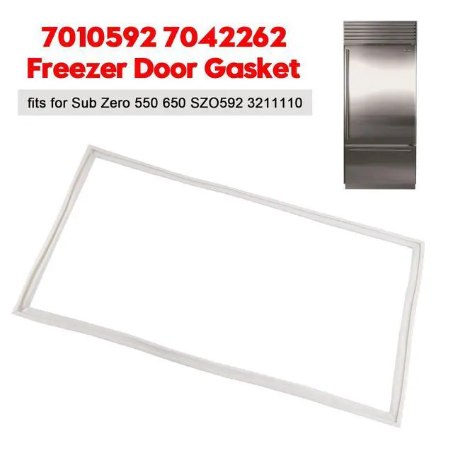 Alt view image 3 of 7 - 7010592 7042262 Freezer Door Gasket fits for Sub Zero 550 650 650-2, 650-3, 650RG SZO592 3211110