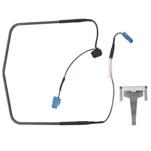 Alt view image 6 of 6 - Defrost Heater Assembly DA47-00244U with Drain Clip Fit for Samsung RF263TEAESG, RF263TEAESP, RF263TEAESR, RF263TEAEWW, Replace DA61-06796A, AP5579885, PS9603659