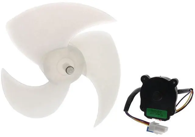 Alt view image 2 of 4 - EAU65058502KIT (1) ADP73273402 & (1) EAU65058502 Refrigerator Condensor Motor Assembly Kit Compatible with LG