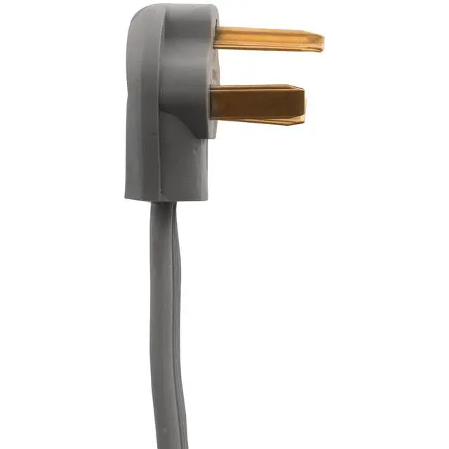 Alt view image 6 of 7 - 30-Amp Appliance Power Cord, 3 Prong Dryer Cord, 3 Wires with Eyelet Connectors, 4 Feet, Copper Wire
