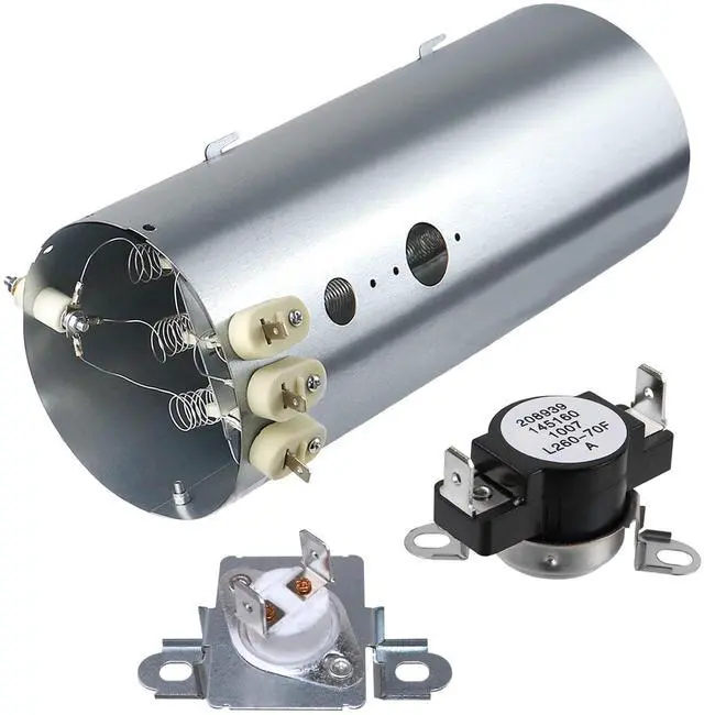 Main image of 134792700 Dryer Heating Element Compatible with Electrolux Frigidaire Dryer | Include137032600 Thermal Limiter and 3204267 Thermostat, Replacement PS2349309 AP4368653 AP4368739 PS2349395 and AP21314