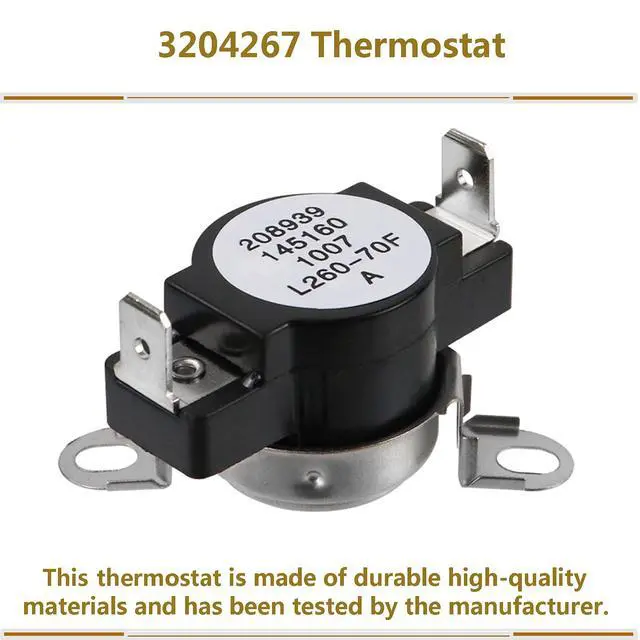Alt view image 4 of 7 - 134792700 Dryer Heating Element Compatible with Electrolux Frigidaire Dryer | Include137032600 Thermal Limiter and 3204267 Thermostat, Replacement PS2349309 AP4368653 AP4368739 PS2349395 and AP21314
