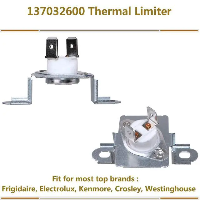 Alt view image 5 of 7 - 134792700 Dryer Heating Element Compatible with Electrolux Frigidaire Dryer | Include137032600 Thermal Limiter and 3204267 Thermostat, Replacement PS2349309 AP4368653 AP4368739 PS2349395 and AP21314