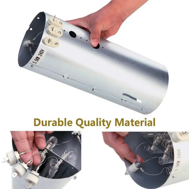 Alt view image 6 of 7 - 134792700 Dryer Heating Element Compatible with Electrolux Frigidaire Dryer | Include137032600 Thermal Limiter and 3204267 Thermostat, Replacement PS2349309 AP4368653 AP4368739 PS2349395 and AP21314