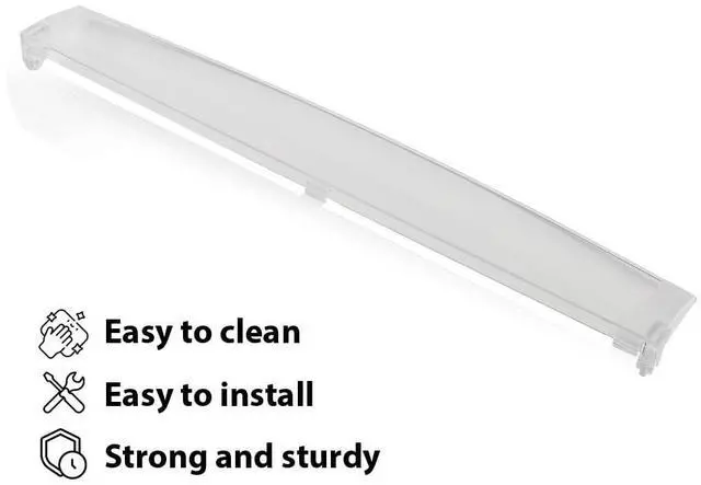 Alt view image 6 of 7 - Drawer Decor Tray Cover ACW74118102 | Compatible with LG/Fit Kenmore,Sears Refrigerator