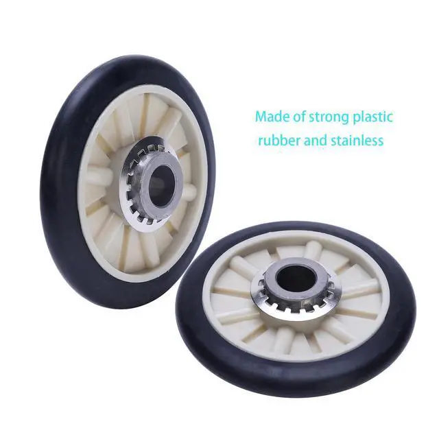 Alt view image 4 of 6 - Dryer Repair Kit for Kenmore Series 70 80 90 500 600 Whirlpool WED4815EW1 | Replacement dryer parts, fits WED4800BQ1 WED4800XQ1, Amana NED4655EW1 NGD4655EW2, with drum roller idler pulley belt