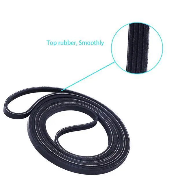Alt view image 5 of 6 - Dryer Repair Kit for Kenmore Series 70 80 90 500 600 Whirlpool WED4815EW1 | Replacement dryer parts, fits WED4800BQ1 WED4800XQ1, Amana NED4655EW1 NGD4655EW2, with drum roller idler pulley belt